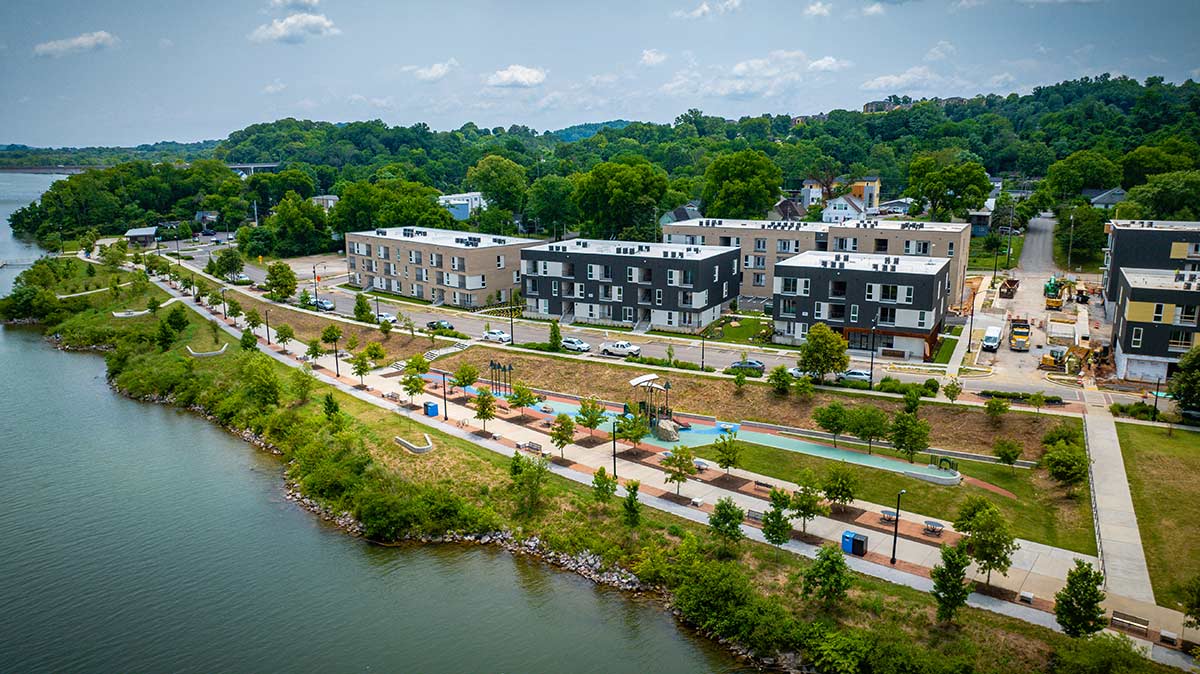 South Banks at Suttree Landing - Gallery